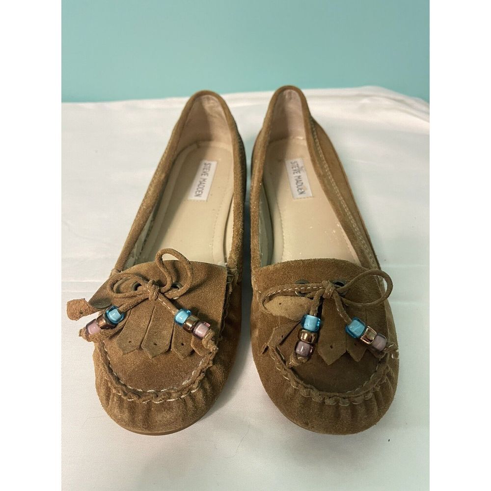 Steve Madden Beatitt Wheat Moccasins - Size 9 M‎ S-271